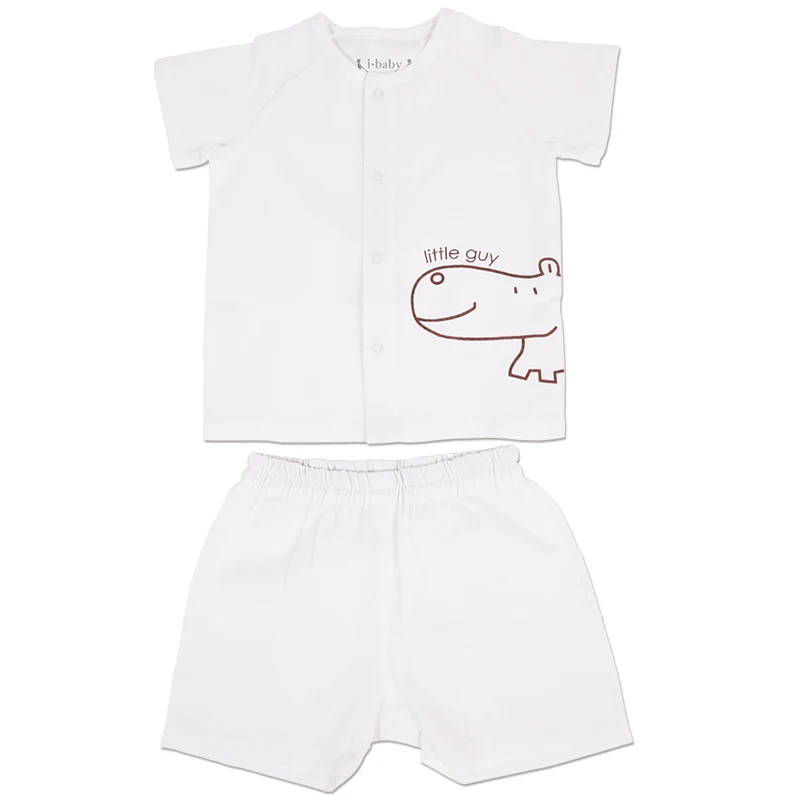Детская яркая Одежда i baby милые комбинезоны с животными 100% хлопок марля