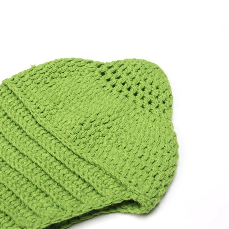 Милые наряды для новорожденных От 0 до 3 месяцев теплые вязаные стручки ручной