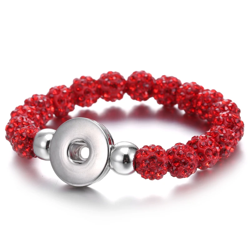 Mrs Win набор ювелирных изделий с защелкой Красный горный хрусталь бисер браслет