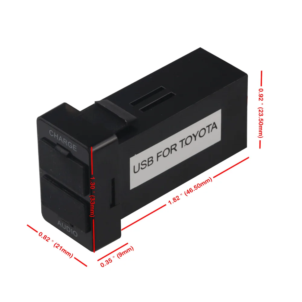Herorider для Toyota USB зарядное устройство адаптер Порт Кабель Интерфейс Аудио разъем