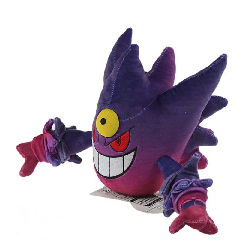 Digimon Приключения плюшевые Игрушечные лошадки 17 см Gengar Pocket Monster кукла
