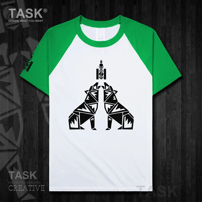 Mongolia MNG Mongol Mongolian Wolf totem mens t shirt Tops t-shirt Short sleeve clothes sweatshirt national team country tops 22 | Мужская