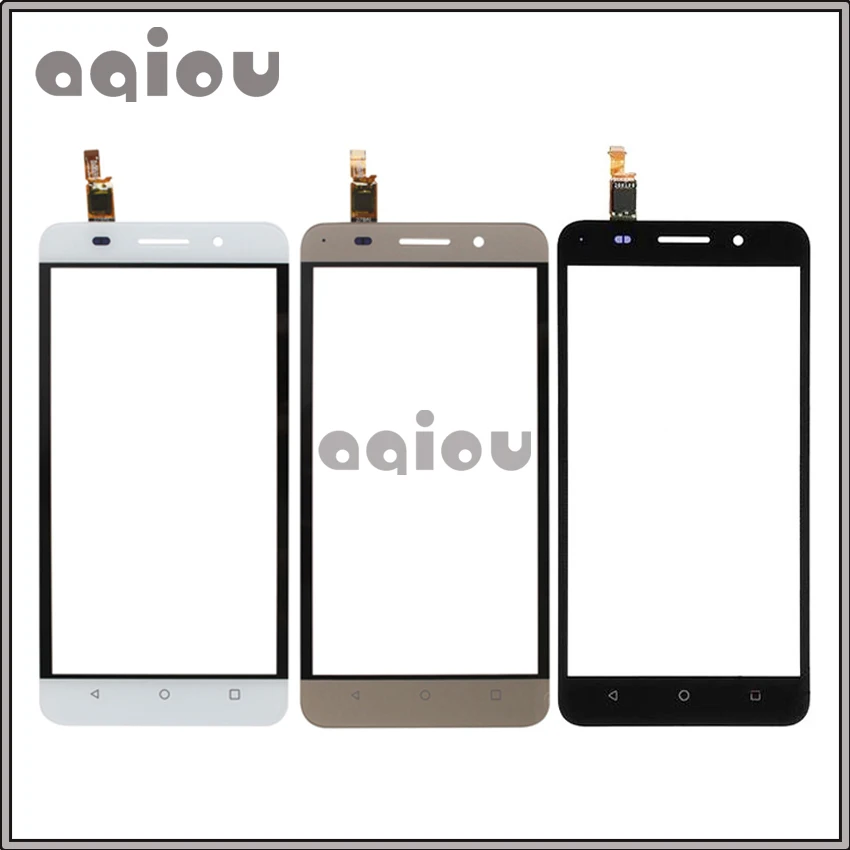 

10Pcs/lot 5.5" For Huawei Honor 4X Touch Screen Digitizer Front Glass Lens Sensor Panel High Quality