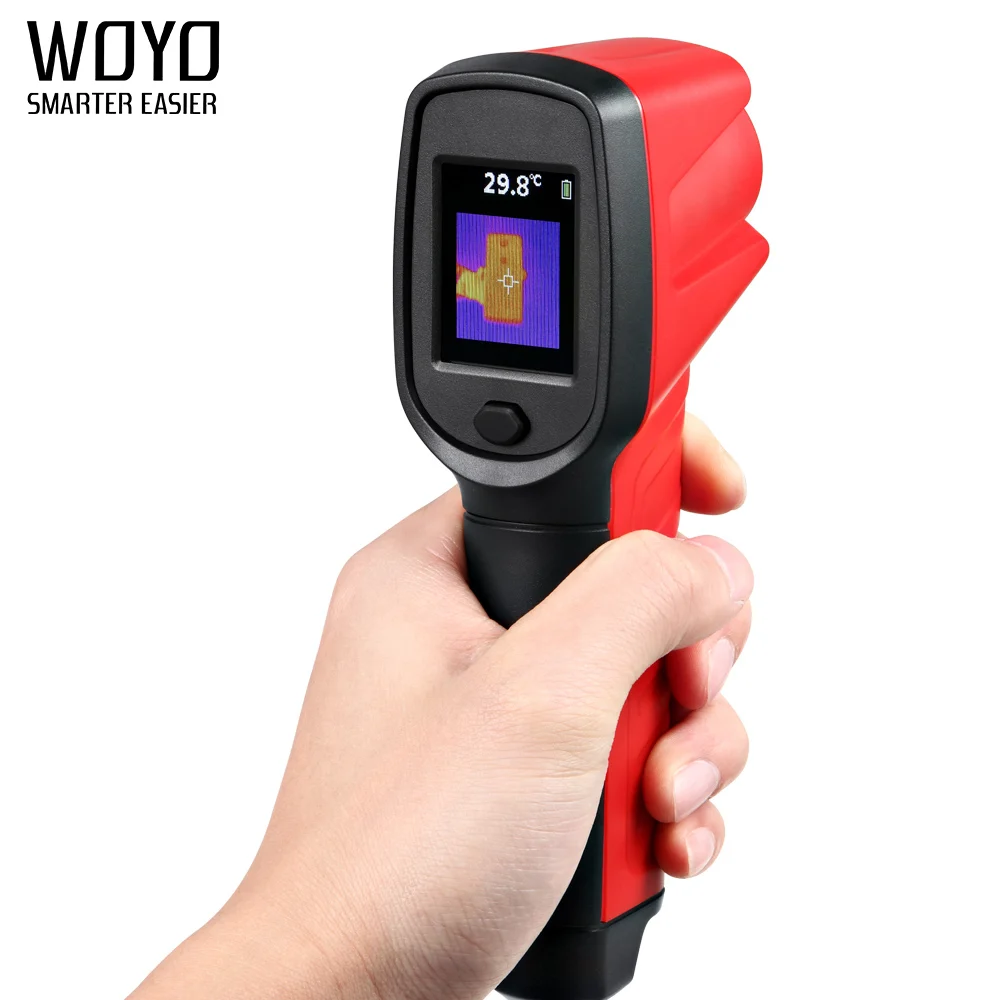 WOYO TIC007 Ручной цифровой автомобильный термометр инфракрасное излучение с высоким
