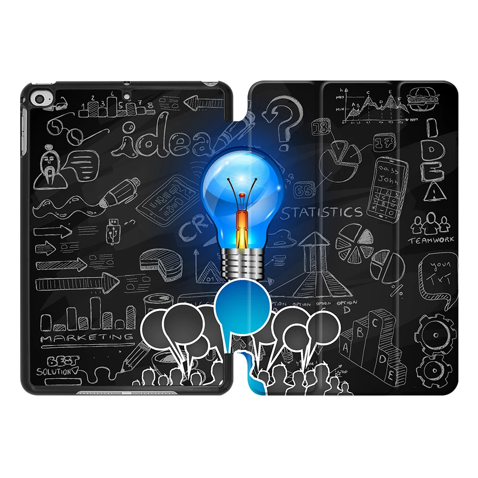 Чехол MTT для iPad Mini 5, 7,9 дюймов, из искусственной кожи, откидная подставка, умный чехол для iPad Mini 4, 7,9 дюймов, Автоматический Режим сна/пробуждения, чехол для планшета - Цвет: IP12