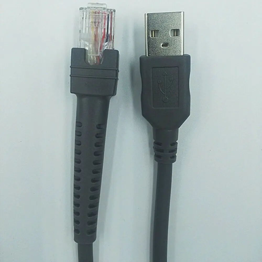 USB кабель 2 м для Motorola Symbol сканер штрих кода LS1203 LS2208 LS4208 CBA U01 S07ZAR CB0578|Компьютерные