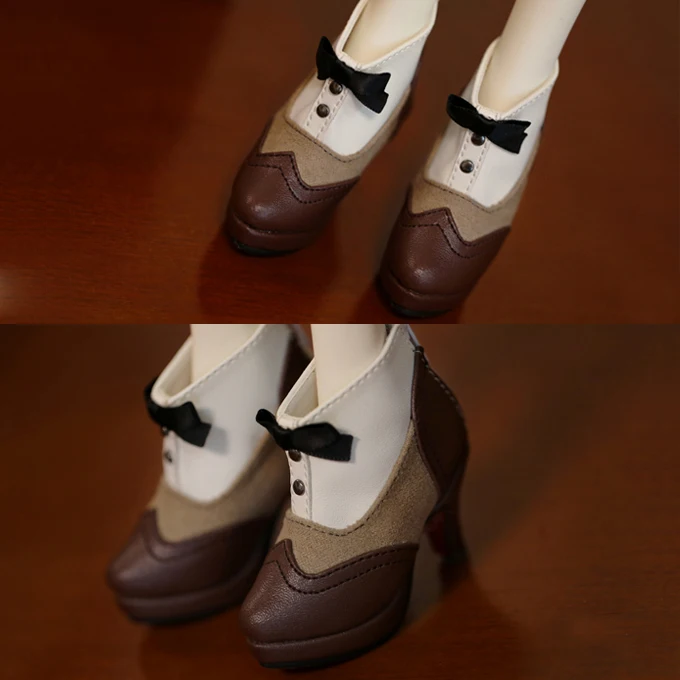 Детская игрушка ручной работы аксессуары для кукол 1/6 1/3 BJD/SD ботильоны 1 пара -