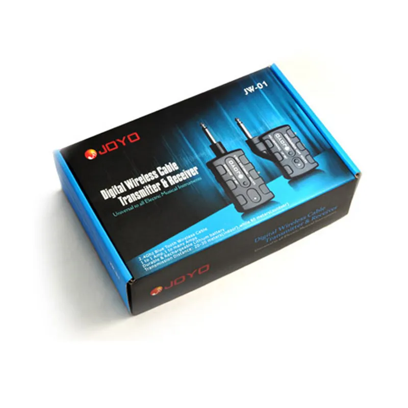 

JOYO JW-01 Guitar Wireless Audio Transmitter Audio Receiver guitar Bass keyboards Rechargeable low noise portability