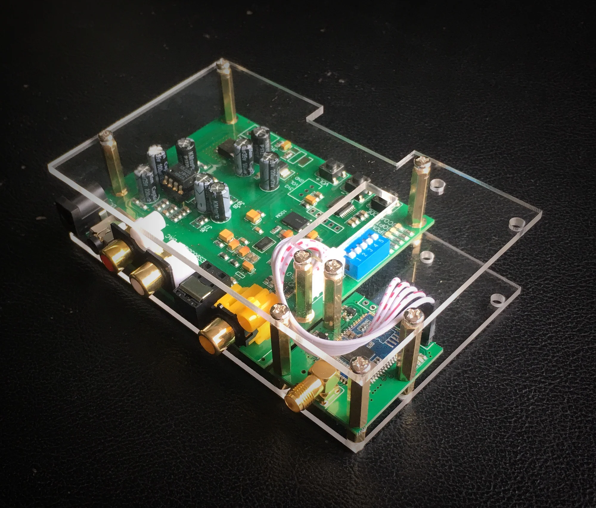 ES9038Q2M DAC I2S SPIDF декодер плата CSR8675 Aptx hd Bluetooth 5 модуль|Запчасти для кондиционера| |