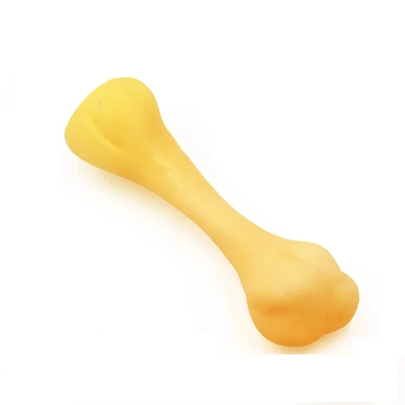 Имитация кости собака жевательная пищалка игрушка щенок искусственная кость