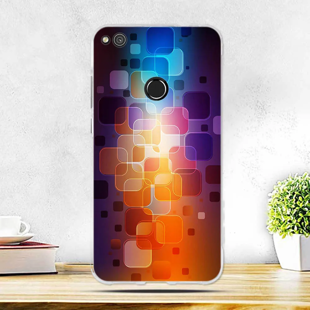 7 Чехол для huawei Honor 8 lite, чехол для huawei P9 Lite, чехол из мягкого силикона, TPU, Fundas Coque, чехол для huawei P8 lite, чехол - Цвет: 7
