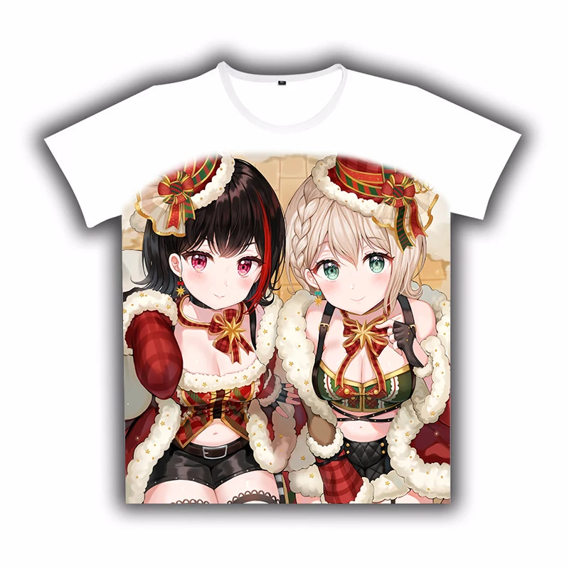 Футболка аниме Bang Dream! Принт милый Косплей короткий рукав белая футболка для женщин и мужчин повседневные студенческие летние спортивные топы индивидуальный подарок