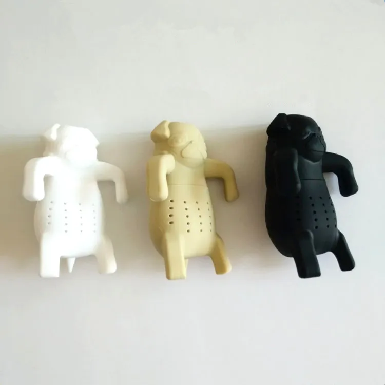 MOFUNYO Cute Pug in a mug Silicone Tea Infuser Strainers Filter | Дом и сад