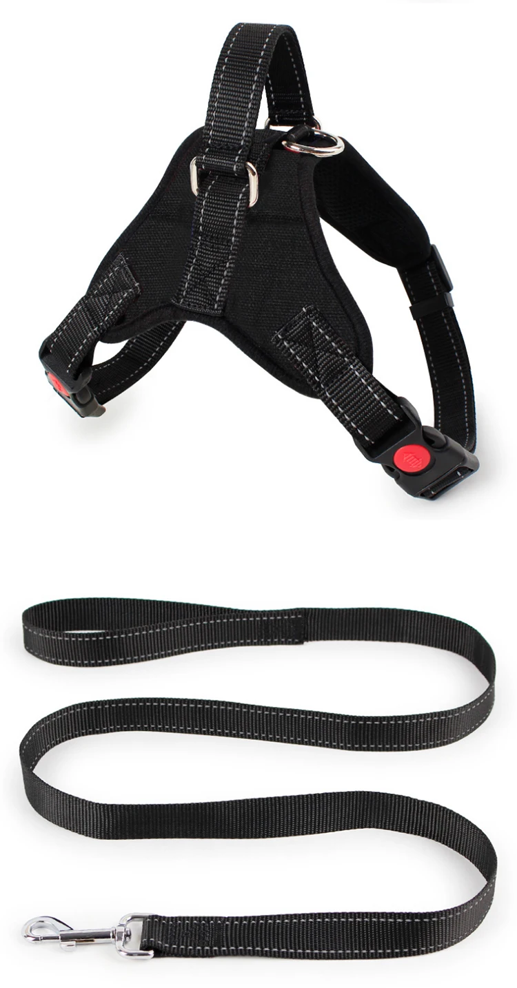 Очень прочный нейлон ошейник для собаки ПЭТ Регулируемый мягкий очень большие пластиковые контейнеры для тату собаки жилет собак Хаски поставки