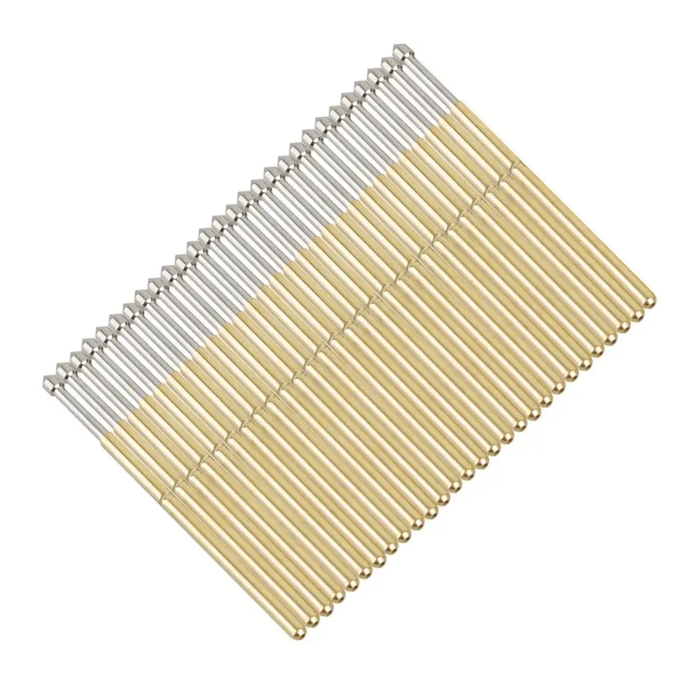 100 X P50 J1/P50 B1/P75 E2/P100 E2 пружина зонд круглый Pogo Pin инструменты|Детали и аксессуары для