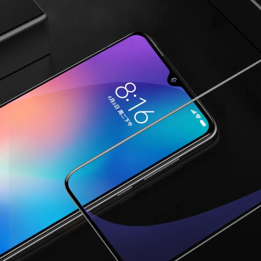 Защитное стекло для Xiao mi A2 облегченное закаленное Xiaomi 9 8 Lite Pocophone F1 6 Glas Защитная