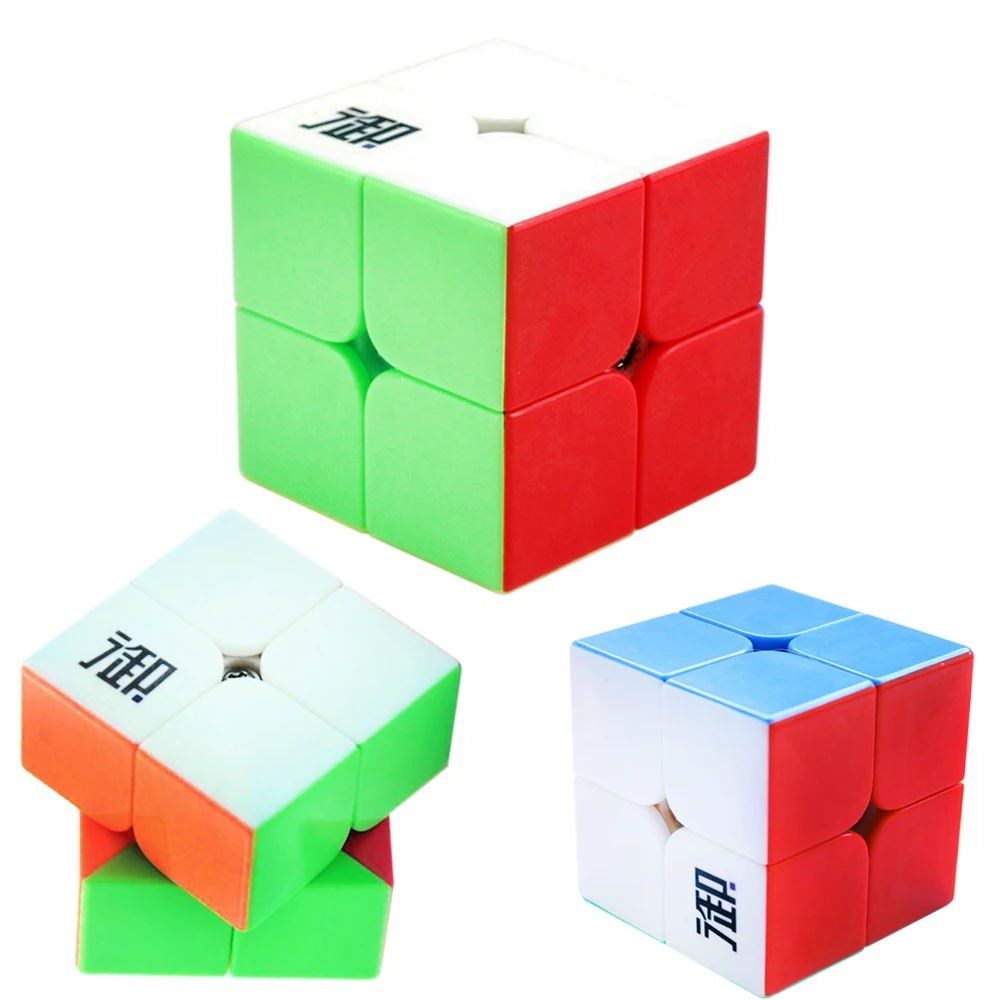 Скоростной Куб 5 см антистрессовые кубики MoYu QiYi YongJun 2*2*2 на 2x2x2 для детей