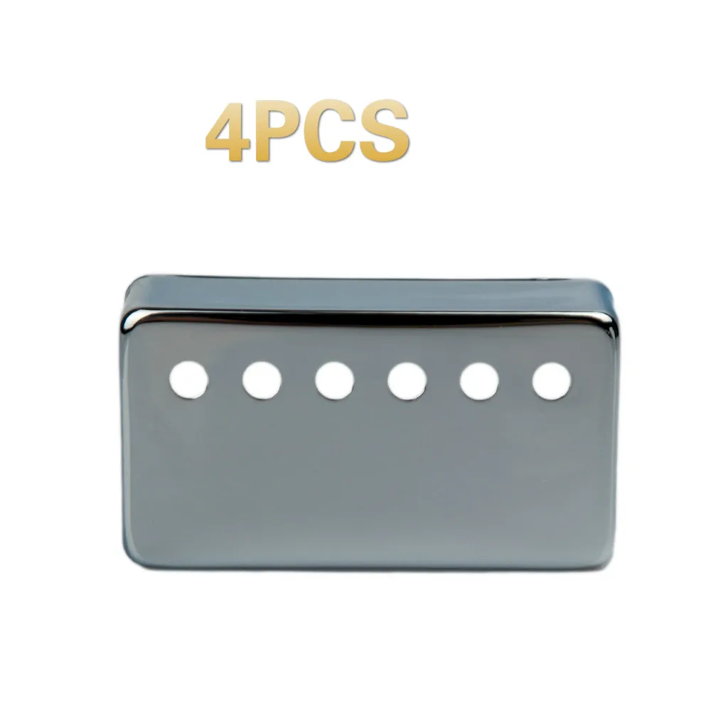 

4PCS Sliver Color Pickup Cover Pickup Cover 50mm For LP Style Electric Guitar Parts & Accessories Sliver Color New