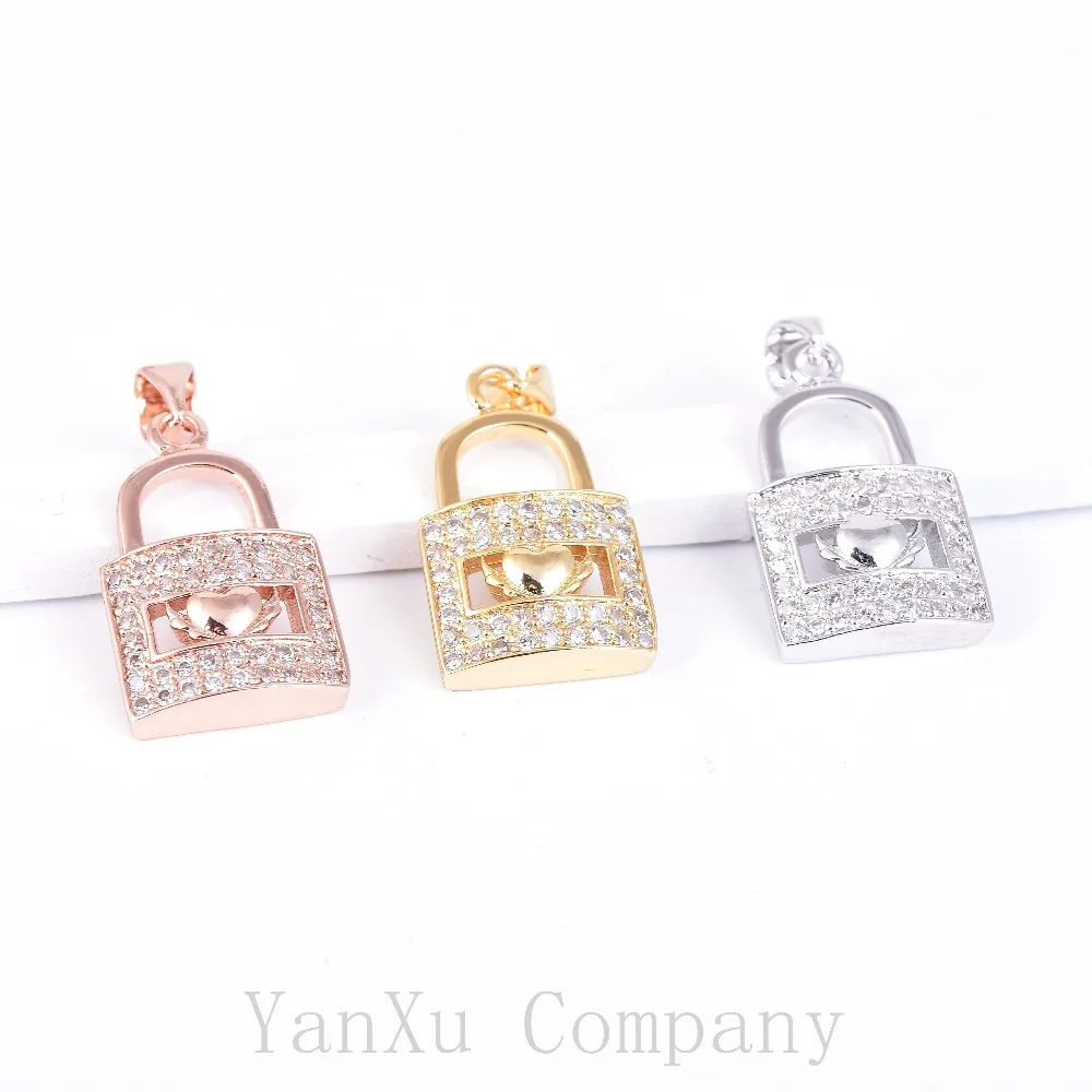 2 шт./Лот подвеска в европейском стиле с кубическим цирконием класса ААА микро