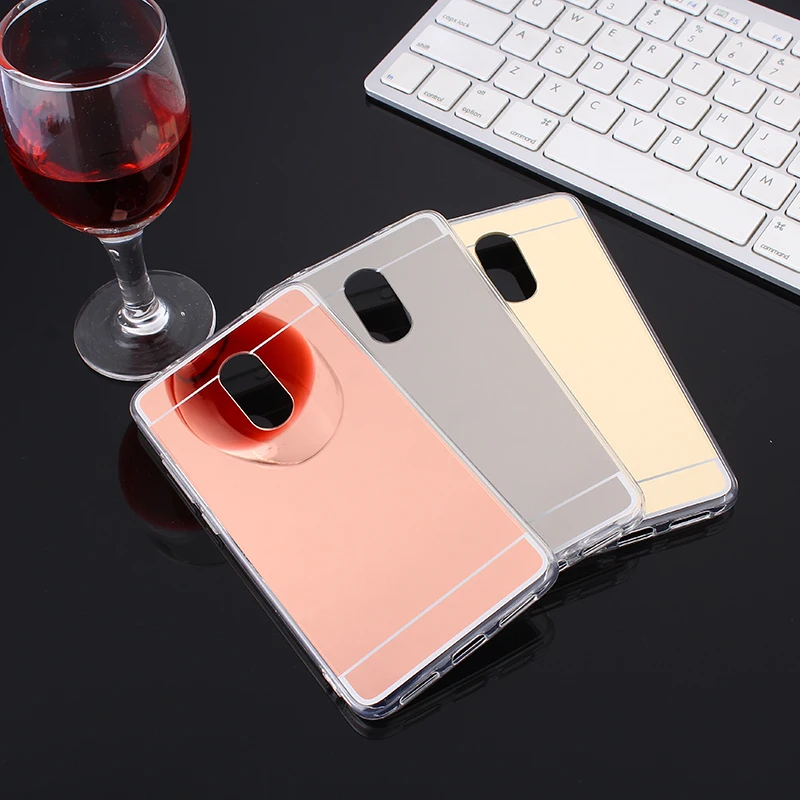 Мягкий зеркальный чехол из ТПУ для XIAOMI Redmi 6 Pro S2 5 Plus 4A Note 3 4 4X 5A глобальная версия