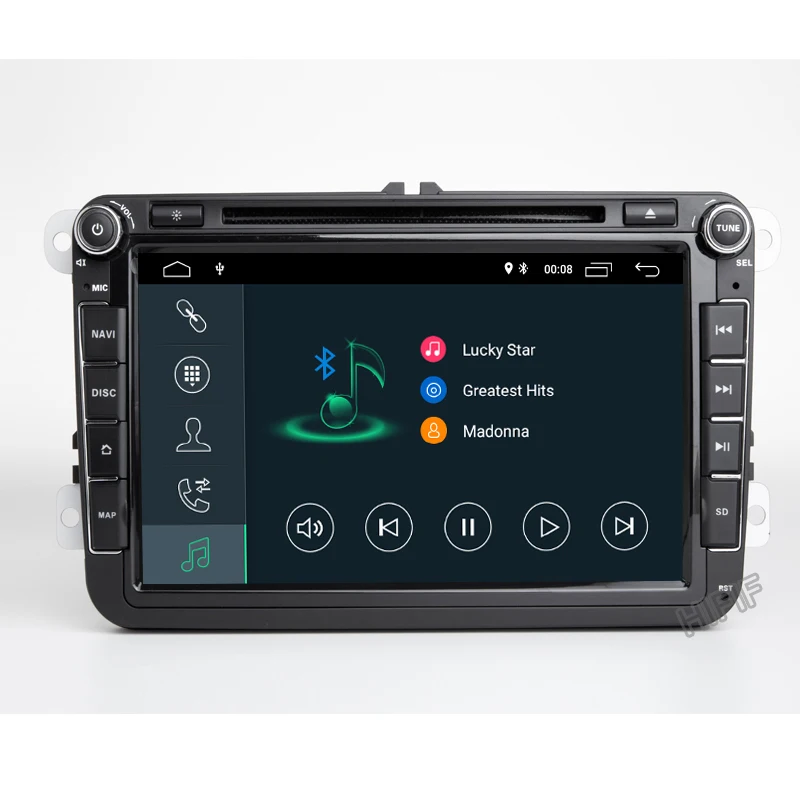 Android 9 0 мультимедиа 2 DIN Автомобильный gps для сиденья Altea Leon TOLEDO volkswagen Passat b6 POLO golf 5 6
