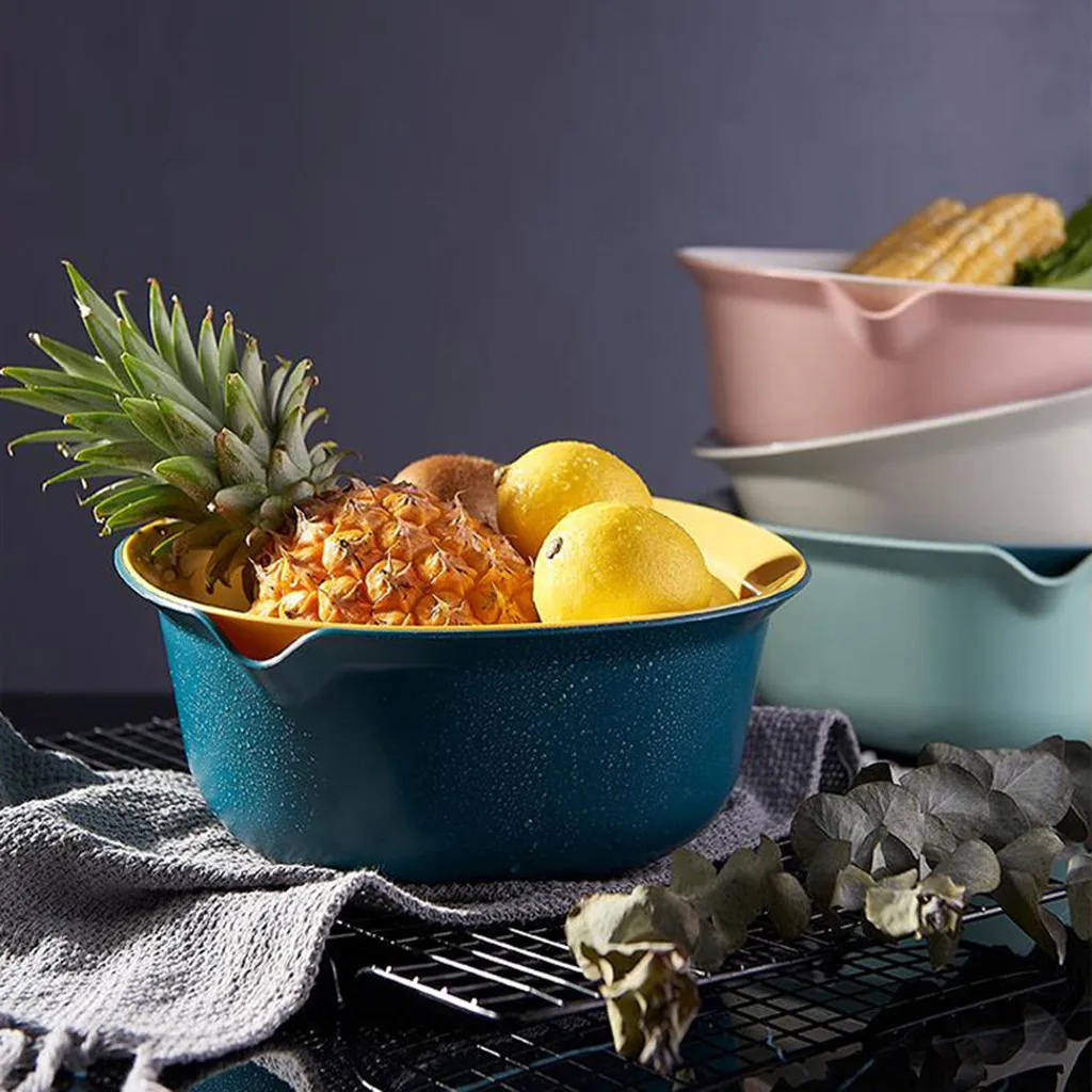 Многофункциональная полка для мойки дренажная корзина хранения слива овощей