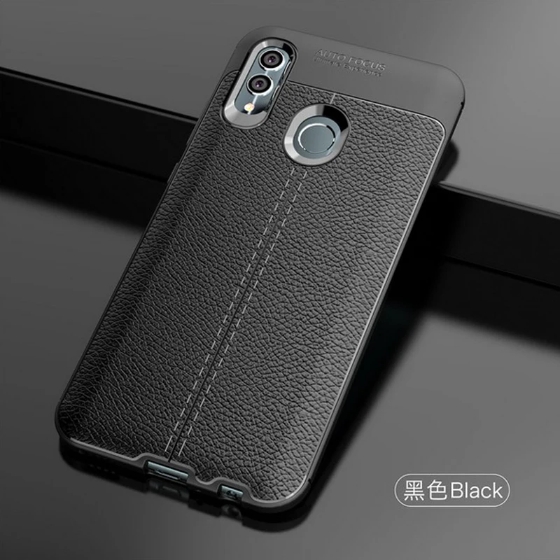 YUETUO кожаный мягкий ТПУ чехол на заднюю панель телефона, чехол для huawei p smart psmart силиконовые оригинальные аксессуары