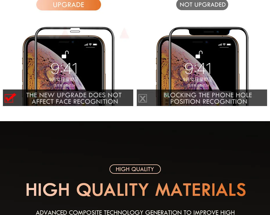 15D защитный Стекло для iPhone 7 Экран среднего класса против царапин для iPhone 8 Xr Xs Max протектор из закаленного стекла Стекло на iPhone X 6 6s 7 8 плюс Xs Стекло