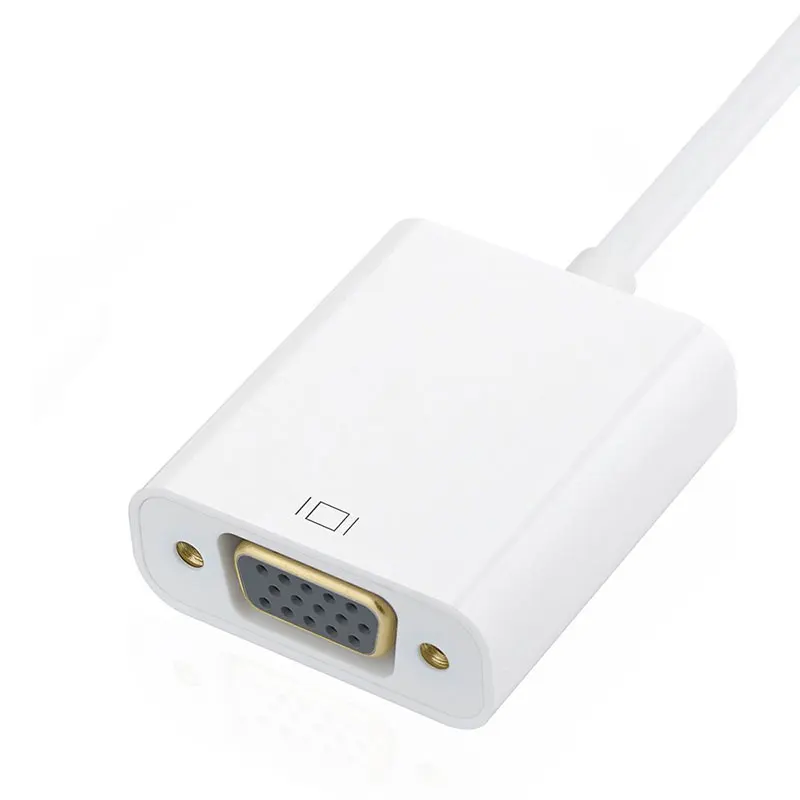 Кабель переходник с интерфейсом Thunderbolt для Apple MacBook Air Pro iMac ThinkPad X1 QJY99|mini dp to vga|dp vga