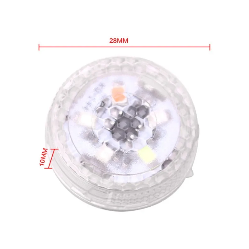 2 шт. Магнитная 3LED 5LED Автомобильная дверь светодиодная сигнальная лампа с