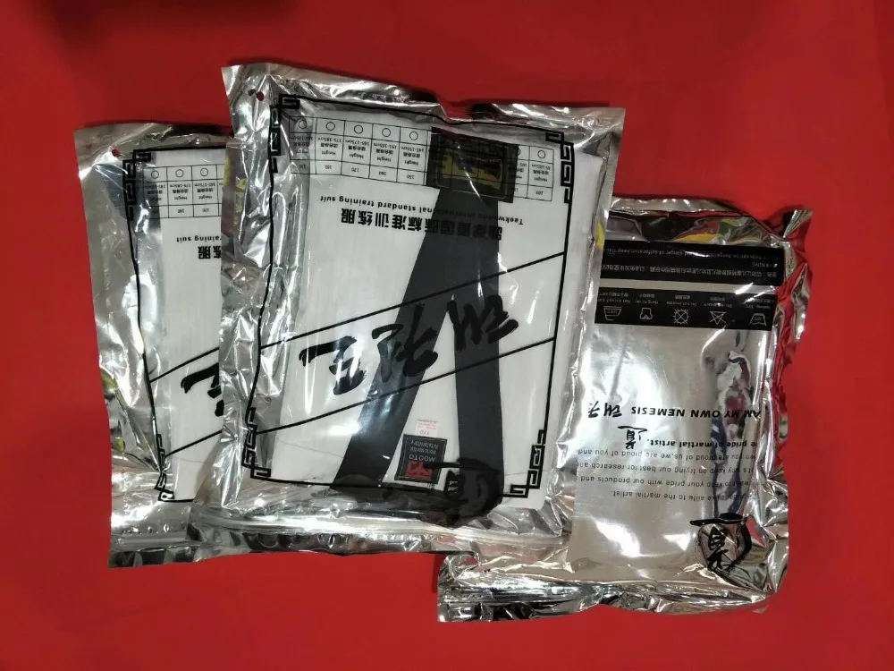 Mooto Тренеры тхэквондо добокс Kukkiwon взрослые Униформа учителя dodoboks стандарт