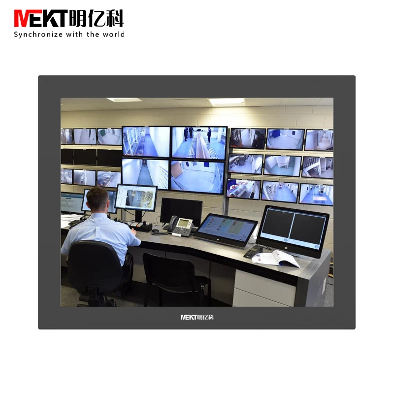 Металлический Чехол 17/19/15 дюймовый ЖК монитор HD industrial BNC сетевой мониторинг