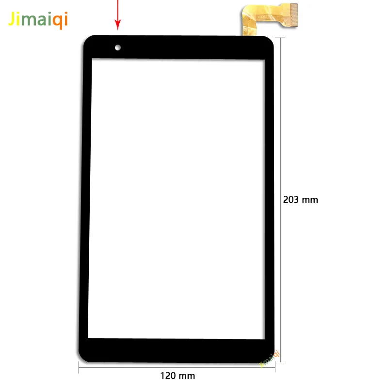 Новый для 8-дюймового XLD833-V0 FPC планшета емкостный сенсорный экран панель