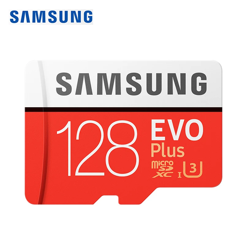 SAMSUNG оригинальный новый 128 ГБ U3 карта памяти класс 10 Micro SD TF/SD карты C10 R100MB/S MicroSD XC UHS-1