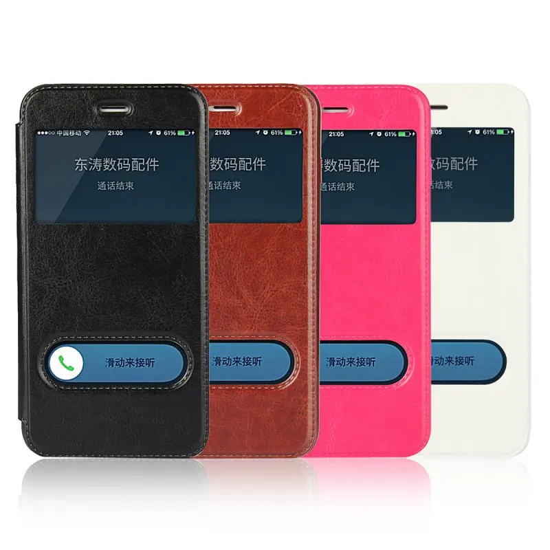 Чехол для iPhone 6 с умным окном Магнитный флип чехол S телефона Etui Coque Hoesje Funda iPhone6 Capinha