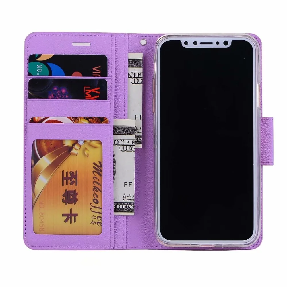 XR чехол кошелек для iPhone XS 10S Max X 8 7 6 6S Plus Шелковый узор искусственная кожа флип S R