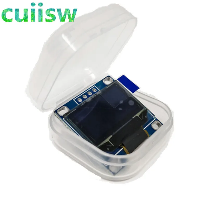 Светодиодный ЖК дисплей O 128X64 1 шт. модуль белого цвета для arduino 0 96 дюймов I2C IIC SPI