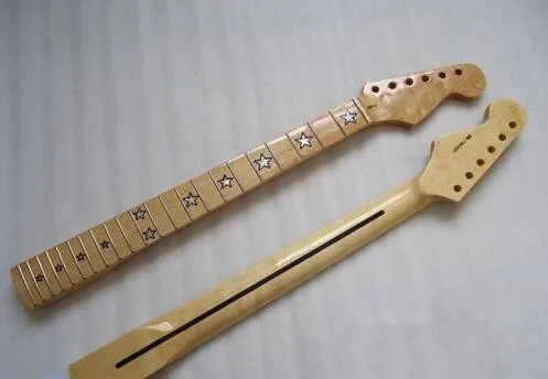Новый Кленовый 22 лад гриф гитары Полировка Для ST Stratocaster запчасти для ремонта |