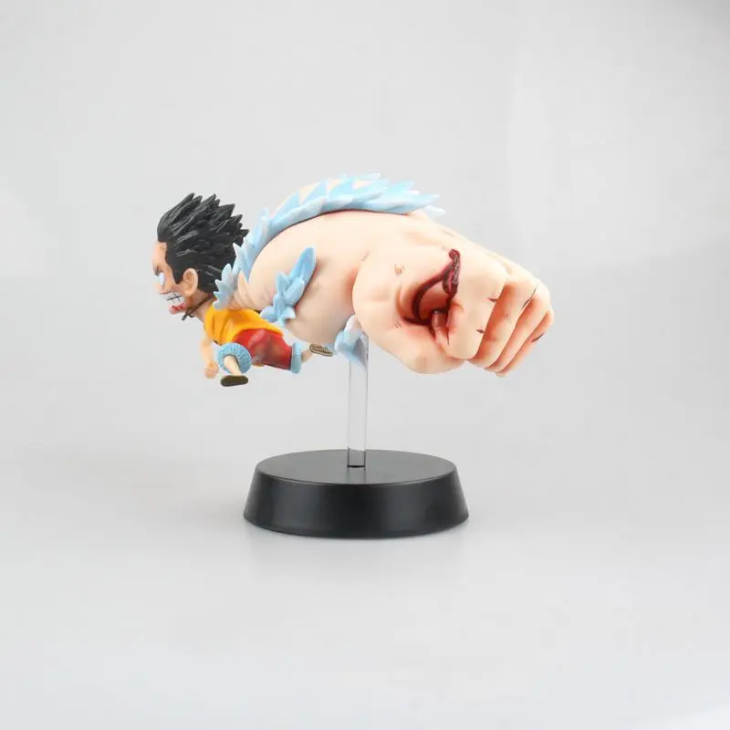 

Anime One Piece Monkey D Luffy with Big Hand PVC Figure Model Toys