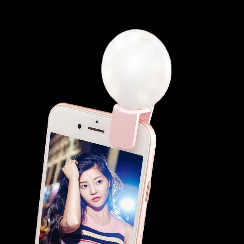 MLLSE Selfie Flash Led заполнить свет лампы Камера фотографии фонарь для телефона iphone X 8 7