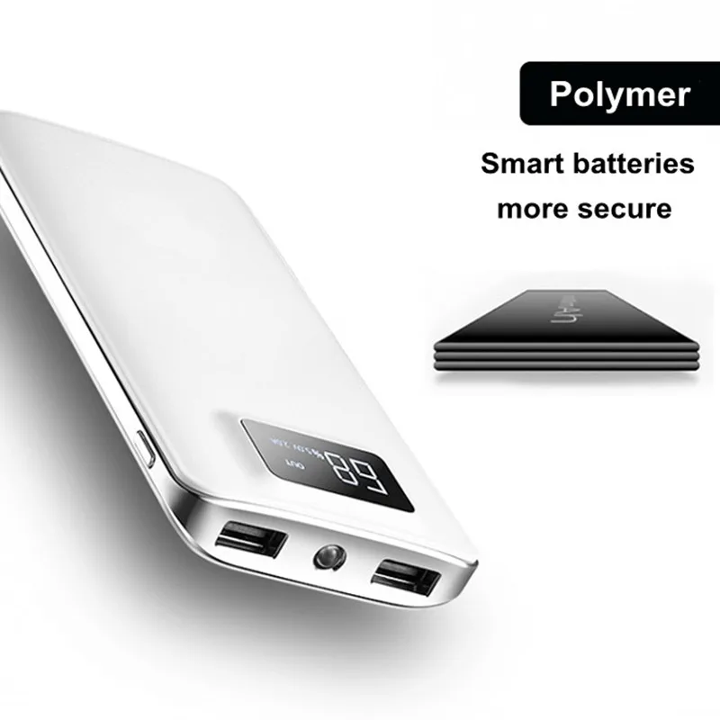 Настоящий внешний аккумулятор 30000 мАч для Xiaomi Mi 2 USB портативное зарядное