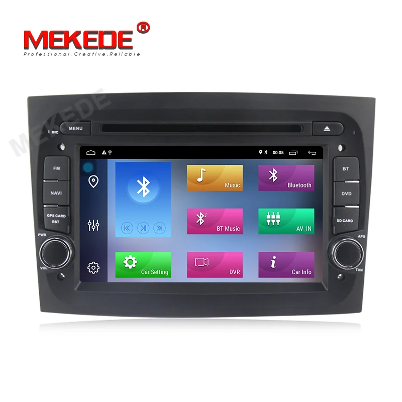 MEKEDE Android9.1 автомобильный dvd плеер gps навигатор для Fiat Doblo 2015 2016 TDA7851 wifi 4g
