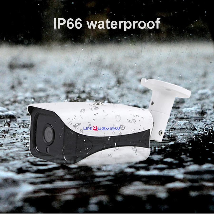 H.265 ONVIF 8MP 4K POE сетевая IP CCTV наружная IR Bullet Водонепроницаемая камера