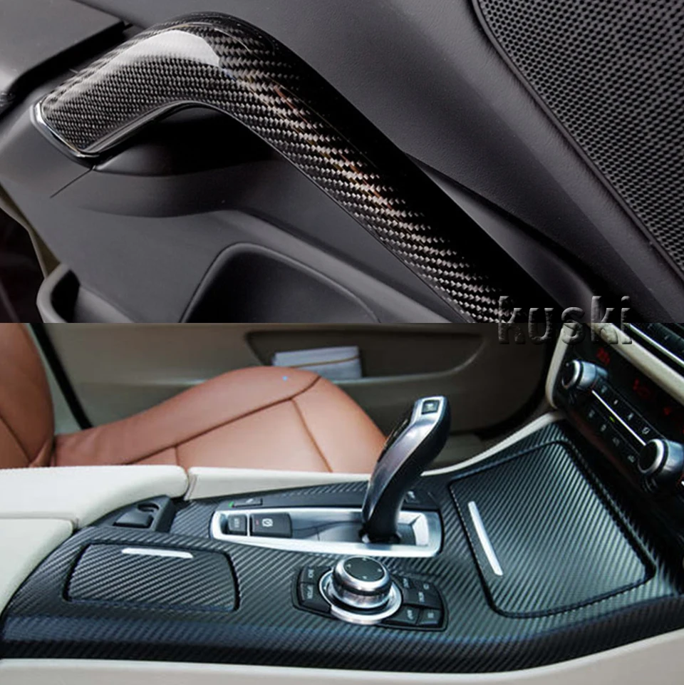 Стайлинга автомобилей 5D наклейки для Chevrolet Cruze Aveo peugeot 307 308 Seat Leon Mazda 3 6 CX-5 3 тряпкой аксессуары углерода пленка для творчества
