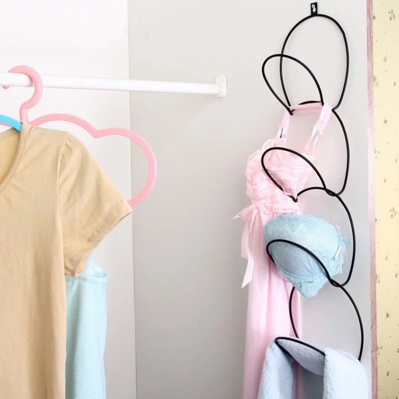 Креативная многослойная вешалка цепные крючки многофункциональная железная