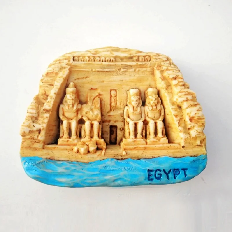 Египетский магнит для холодильника 3D Anubis холодильники сувенирные смола