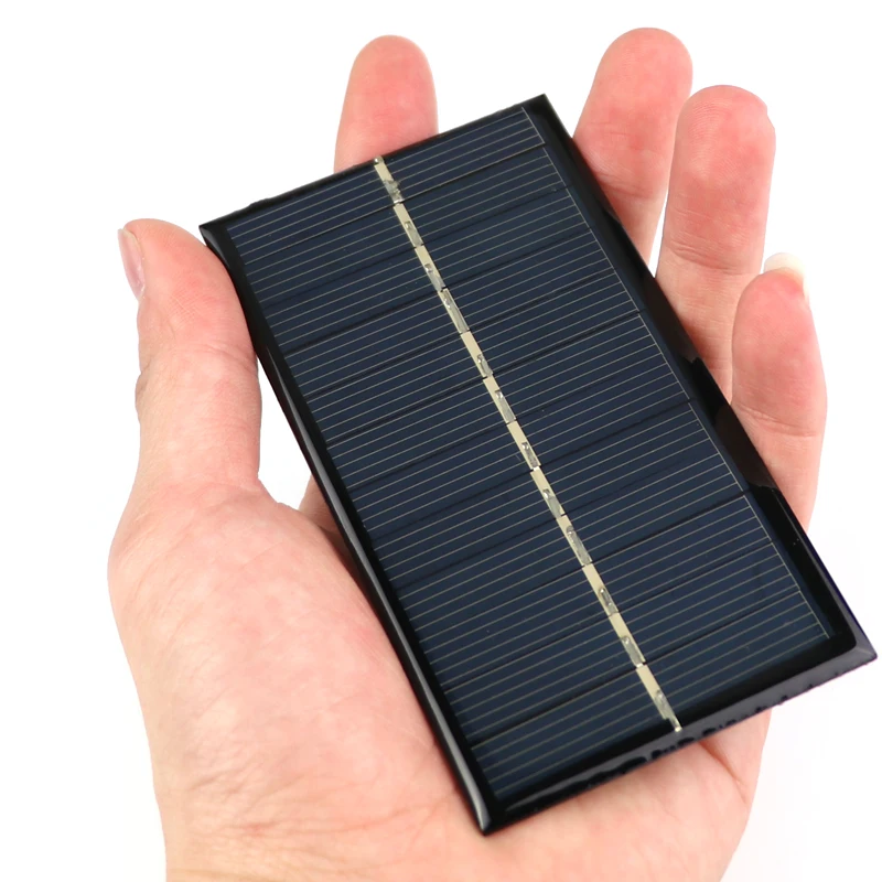 BUHESHUI 1W 6V Solar Cell Module Polycrystalline Panel DIY Charger Education Epoxy Kits 80*110MM 10pcs FreeShipping | Электроника