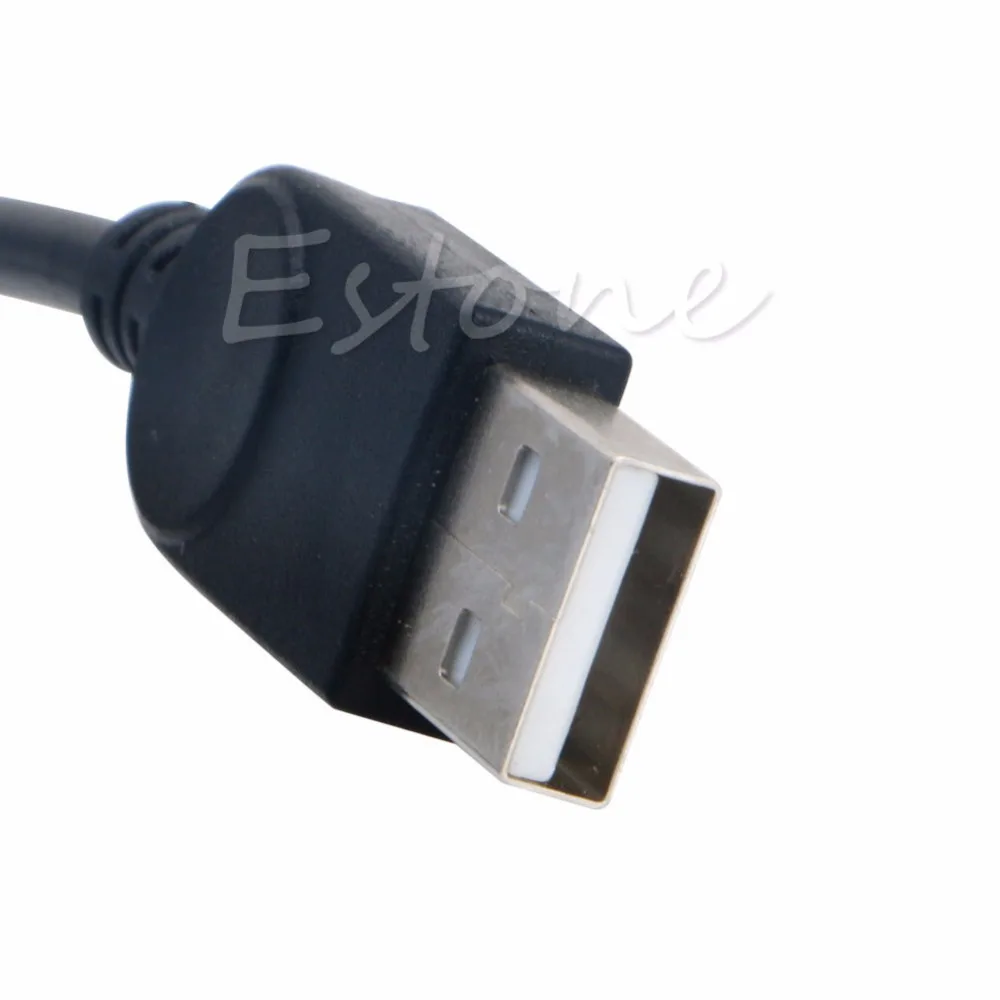 26 см двойной USB 2 0 A штекер к гнездо Y образный кабель удлинитель адаптер питания