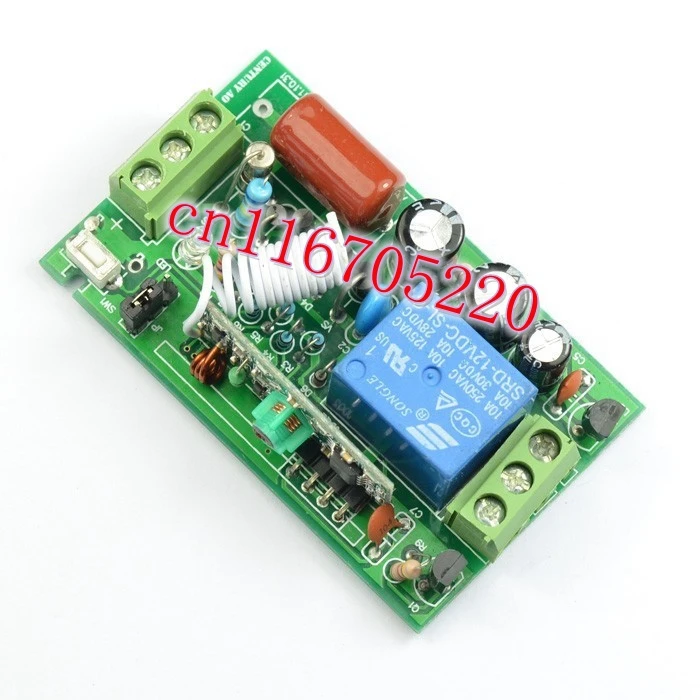 AC 220V 10 A 1CH RF Беспроводной переключатель системы дистанционного управления 2