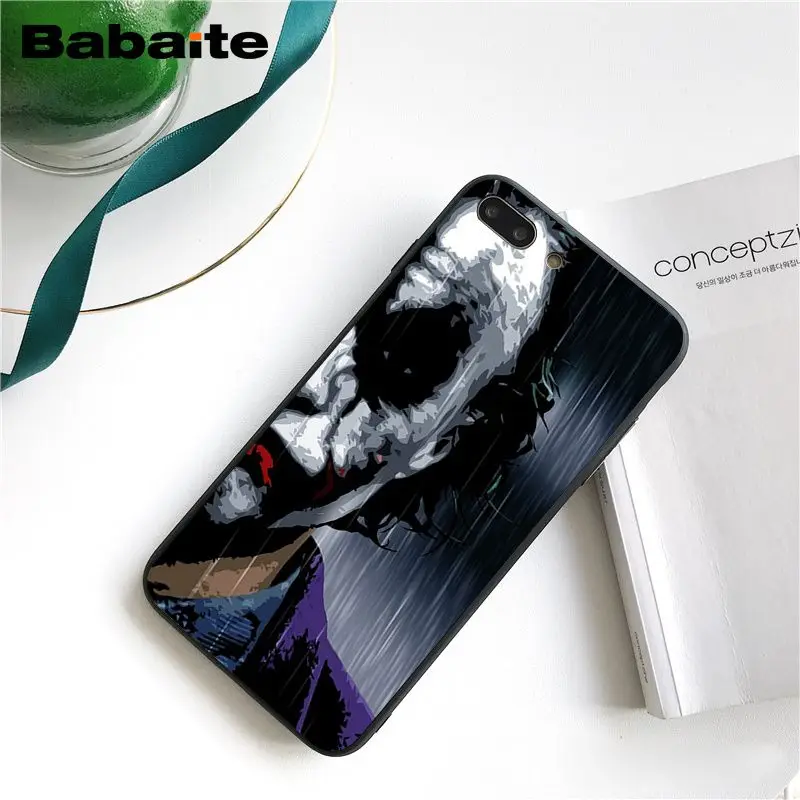 Babaite Смешной клоун, Бэтмен Джокер чехол для телефона чехол для iphone 11 Pro 11Pro Max 8 7 6 6S Plus X XS MAX 5 5S SE XR